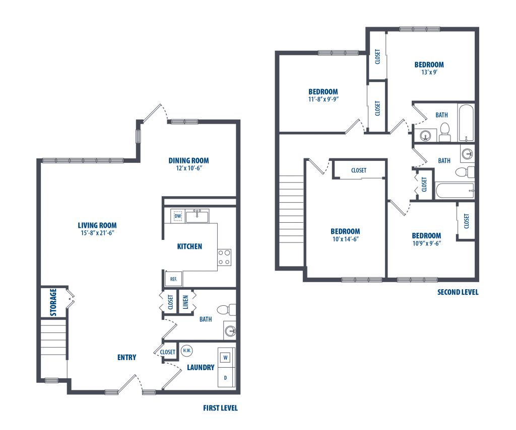 4 Bedroom 2.5 Bath